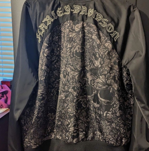 Harley Davidson Women's light bomber jacket - Picture 2 of 2